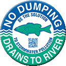 QR Code Storm Drain Marker